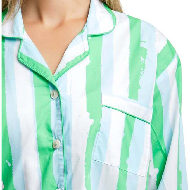 Women's Drawbertson Wild Stripes Long PJ Set - Pajamas - 3