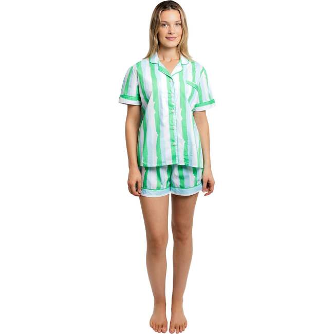 Women's Drawbertson Wild Stripes Short PJ Set - Pajamas - 6