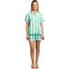 Women's Drawbertson Wild Stripes Short PJ Set - Pajamas - 6