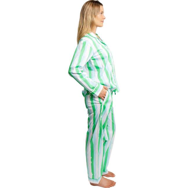 Women's Drawbertson Wild Stripes Long PJ Set - Pajamas - 4