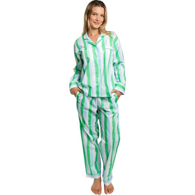 Women's Drawbertson Wild Stripes Long PJ Set - Pajamas - 6