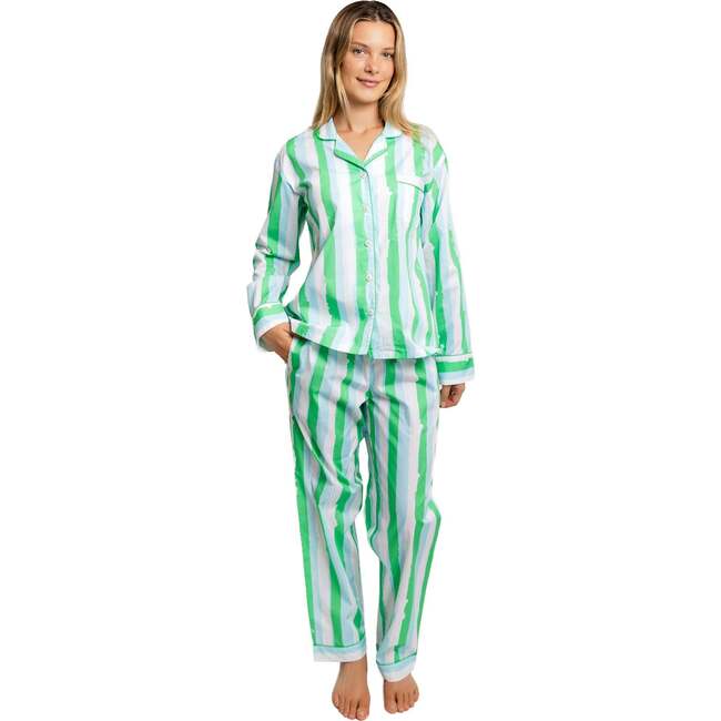 Women's Drawbertson Wild Stripes Long PJ Set - Pajamas - 7