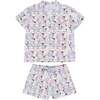 Women's Drawbertson Longhorns Short PJ Set - Pajamas - 1 - thumbnail