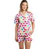 Women's Drawbertson Drippy Lips Short PJ Set - Pajamas - 2