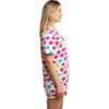 Women's Drawbertson Drippy Lips Short PJ Set - Pajamas - 4