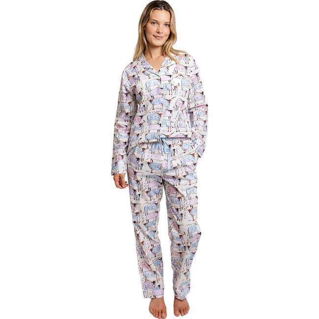 Women's Drawbertson Longhorns Long PJ Set - Pajamas - 2