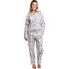 Women's Drawbertson Longhorns Long PJ Set - Pajamas - 2