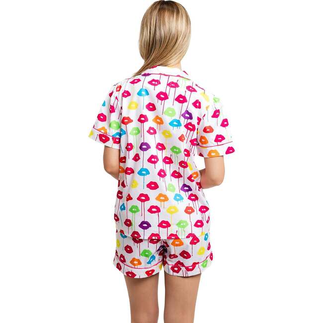 Women's Drawbertson Drippy Lips Short PJ Set - Pajamas - 5