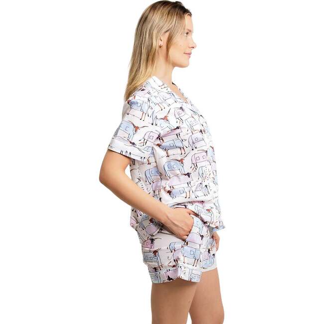 Women's Drawbertson Longhorns Short PJ Set - Pajamas - 4