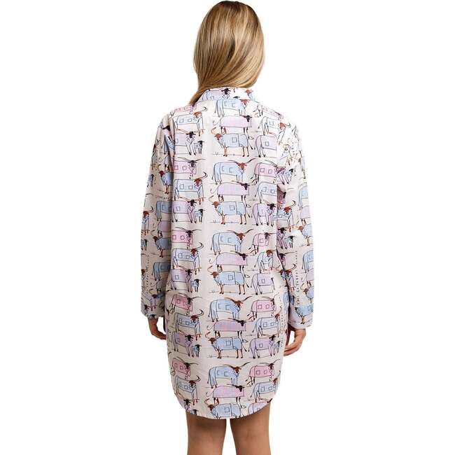 Women's Drawbertson Longhorns Night Shirt - Pajamas - 5
