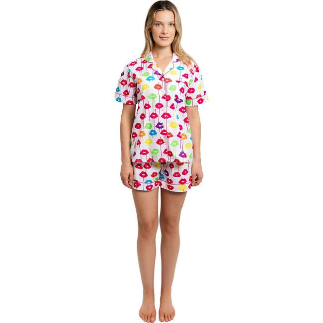 Women's Drawbertson Drippy Lips Short PJ Set - Pajamas - 6