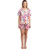 Women's Drawbertson Drippy Lips Short PJ Set - Pajamas - 6