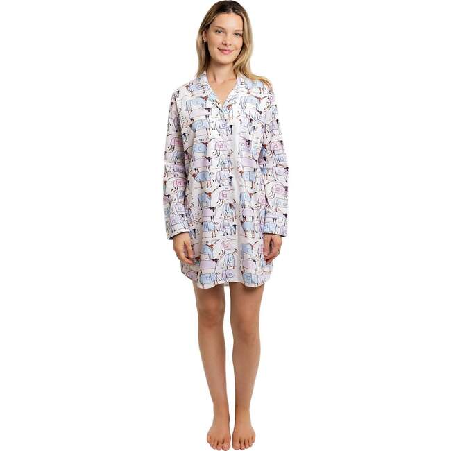 Women's Drawbertson Longhorns Night Shirt - Pajamas - 6