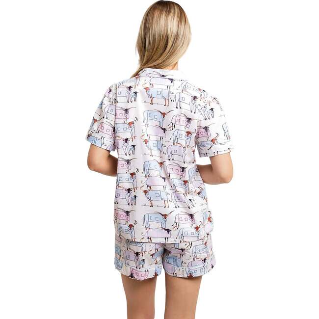 Women's Drawbertson Longhorns Short PJ Set - Pajamas - 5