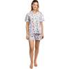 Women's Drawbertson Longhorns Short PJ Set - Pajamas - 6