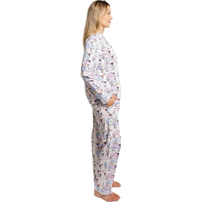 Women's Drawbertson Longhorns Long PJ Set - Pajamas - 5