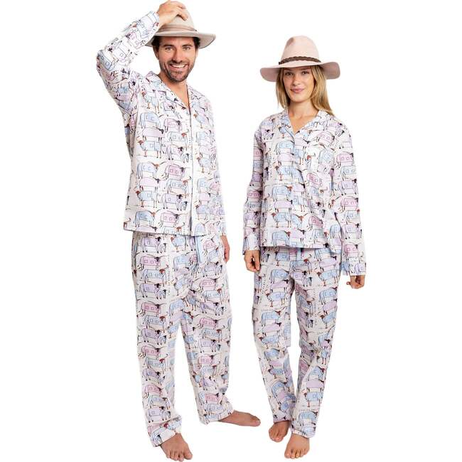 Women's Drawbertson Longhorns Long PJ Set - Pajamas - 7