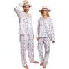 Women's Drawbertson Longhorns Long PJ Set - Pajamas - 7