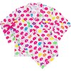 Women's Drawbertson Drippy Lips Long PJ Set - Pajamas - 1 - thumbnail