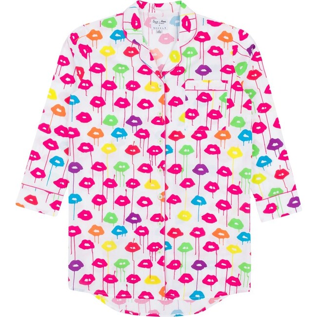 Women's Drawbertson Drippy Lips Night Shirt
