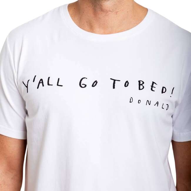 Men's Drawbertson Y'All Go To Bed T-Shirt - T-Shirts - 3