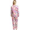 Women's Drawbertson Drippy Lips Long PJ Set - Pajamas - 5