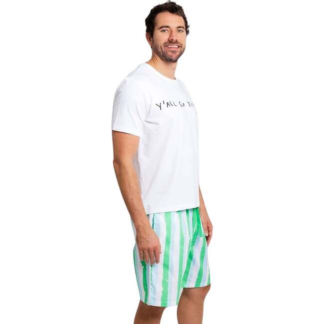 Men's Drawbertson Wild Stripes Sleep Shorts - Pajamas - 4