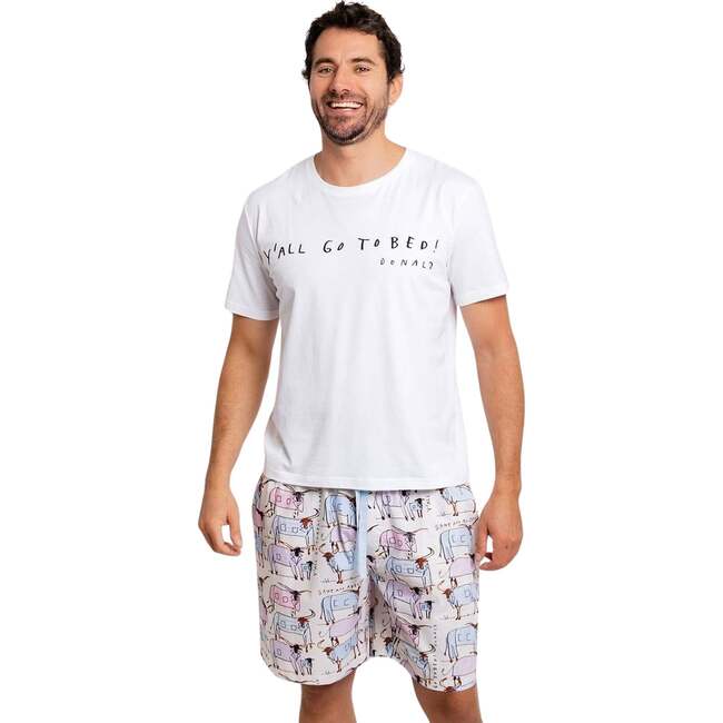 Men's Drawbertson Longhorns Sleep Shorts - Pajamas - 2