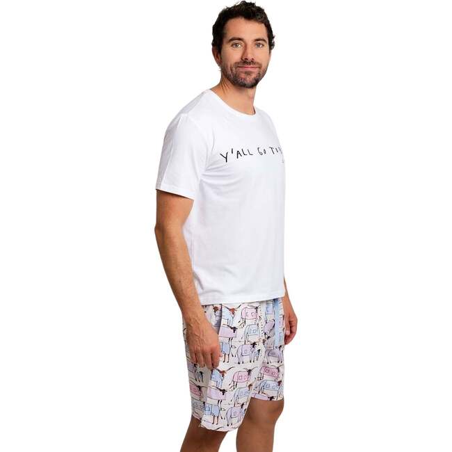 Men's Drawbertson Longhorns Sleep Shorts - Pajamas - 4