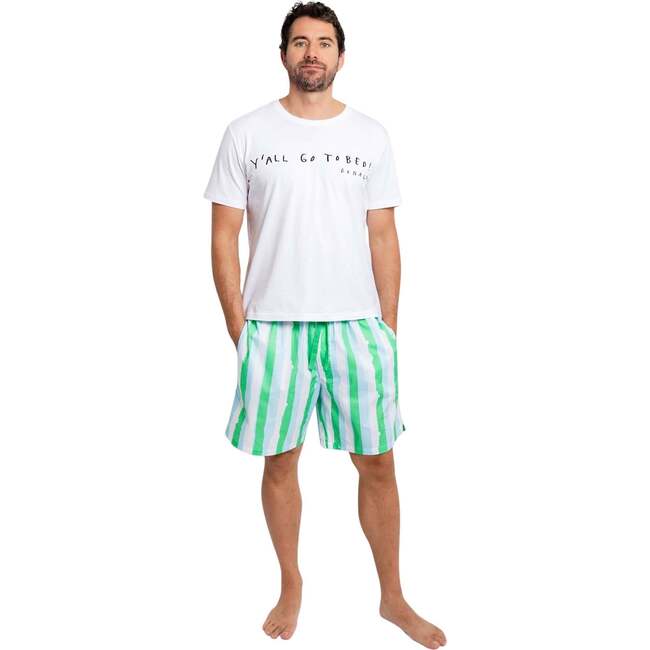 Men's Drawbertson Wild Stripes Sleep Shorts - Pajamas - 6