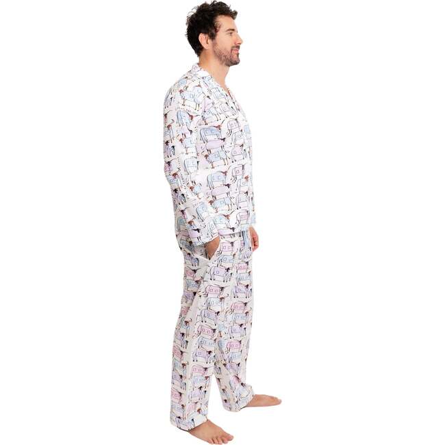 Men's Drawbertson Longhorns Long PJ Set - Pajamas - 4