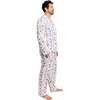 Men's Drawbertson Longhorns Long PJ Set - Pajamas - 4