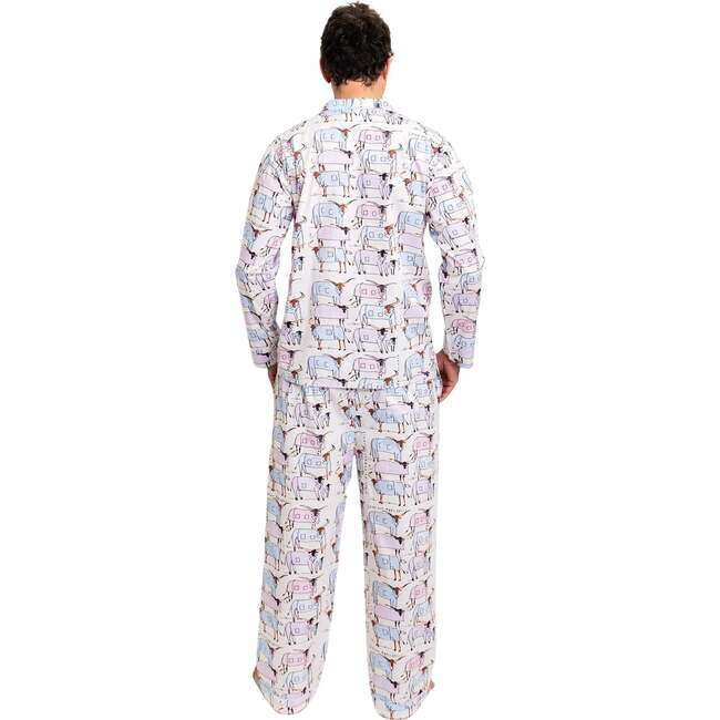 Men's Drawbertson Longhorns Long PJ Set - Pajamas - 5