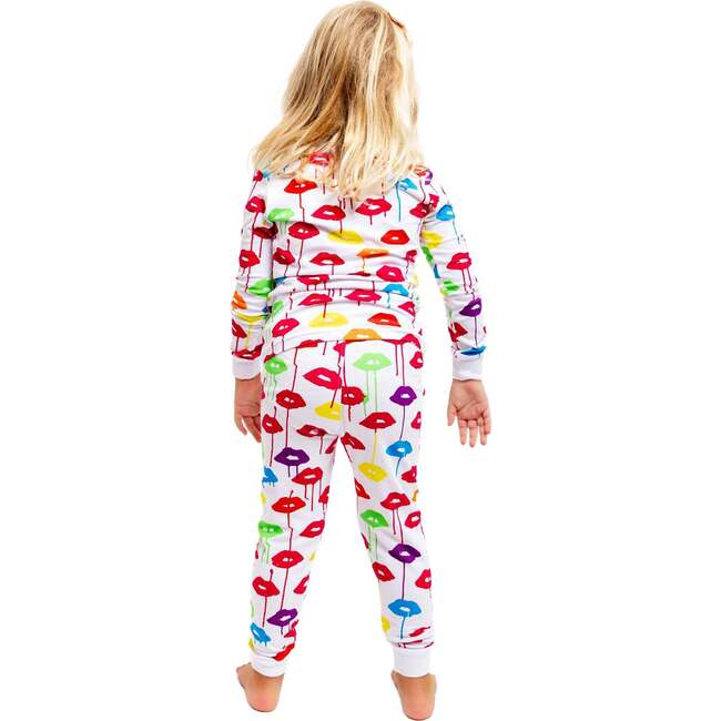 Kids Drawbertson Drippy Lips Long PJ Set - Pajamas - 4