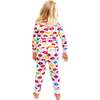 Kids Drawbertson Drippy Lips Long PJ Set - Pajamas - 4