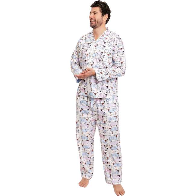 Men's Drawbertson Longhorns Long PJ Set - Pajamas - 6