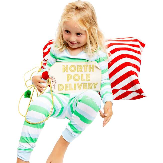 Kids Drawbertson Wild Stripes Long PJ Set - Pajamas - 5