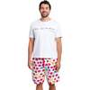 Men's Drawbertson Drippy Lips Sleep Shorts - Pajamas - 2