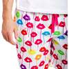 Men's Drawbertson Drippy Lips Sleep Shorts - Pajamas - 3