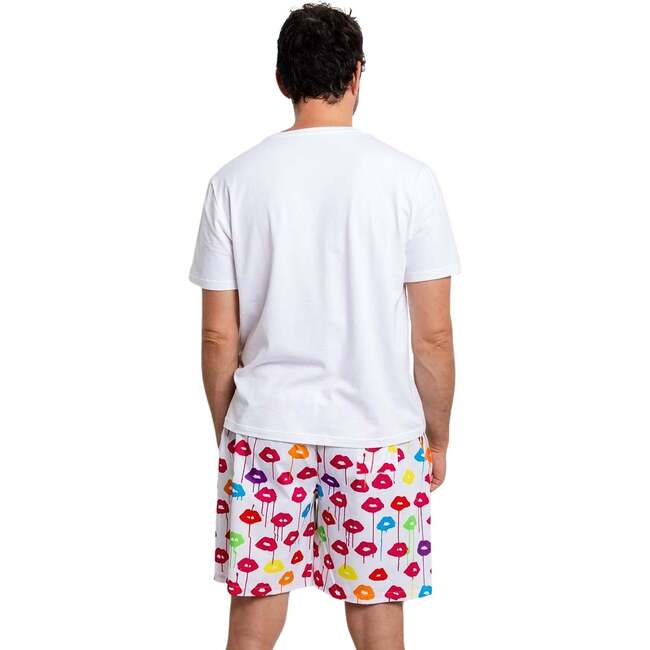 Men's Drawbertson Drippy Lips Sleep Shorts - Pajamas - 5