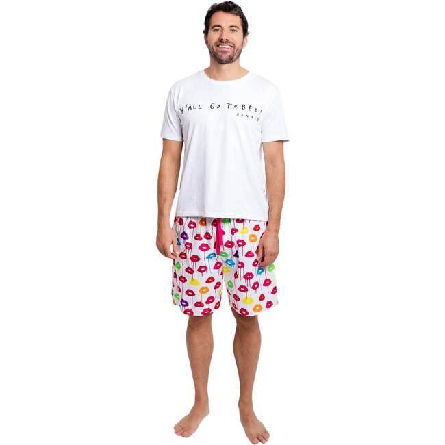 Men's Drawbertson Drippy Lips Sleep Shorts - Pajamas - 6