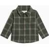 Berg Flannel Long Sleeve Collared Button Down Shirt Pine Plaid - Button Downs - 1 - thumbnail