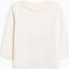 Turk Long Sleeve Crew Ivory - T-Shirts - 1 - thumbnail