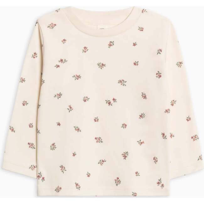 Turk Long Sleeve Crew Helen Floral / Purple + Mauve