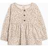 Trudy Button Long Sleeve Top Aurora Floral / Purple + Mauve - Shirts - 1 - thumbnail