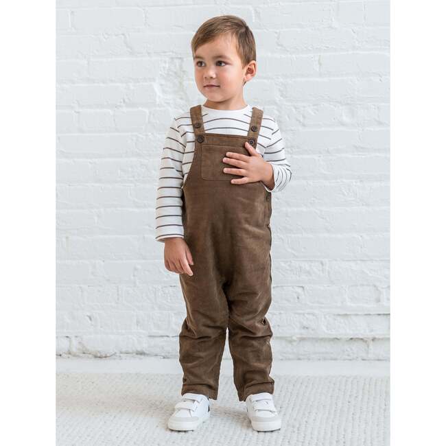 KENDI Remi Corduroy Overalls Sepia - Overalls - 5