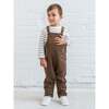 KENDI Remi Corduroy Overalls Sepia - Overalls - 5