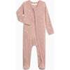 Kit Ribbed Zipper Sleeper Amaya Floral / Mauve - Footie Pajamas - 1 - thumbnail