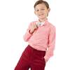 A Leading Role Child Heartbreaker Pink Shirt with Bow Tie - Costumes - 1 - thumbnail