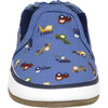 I Love Trucks Med Blue Soft Sole - Crib Shoes - 3